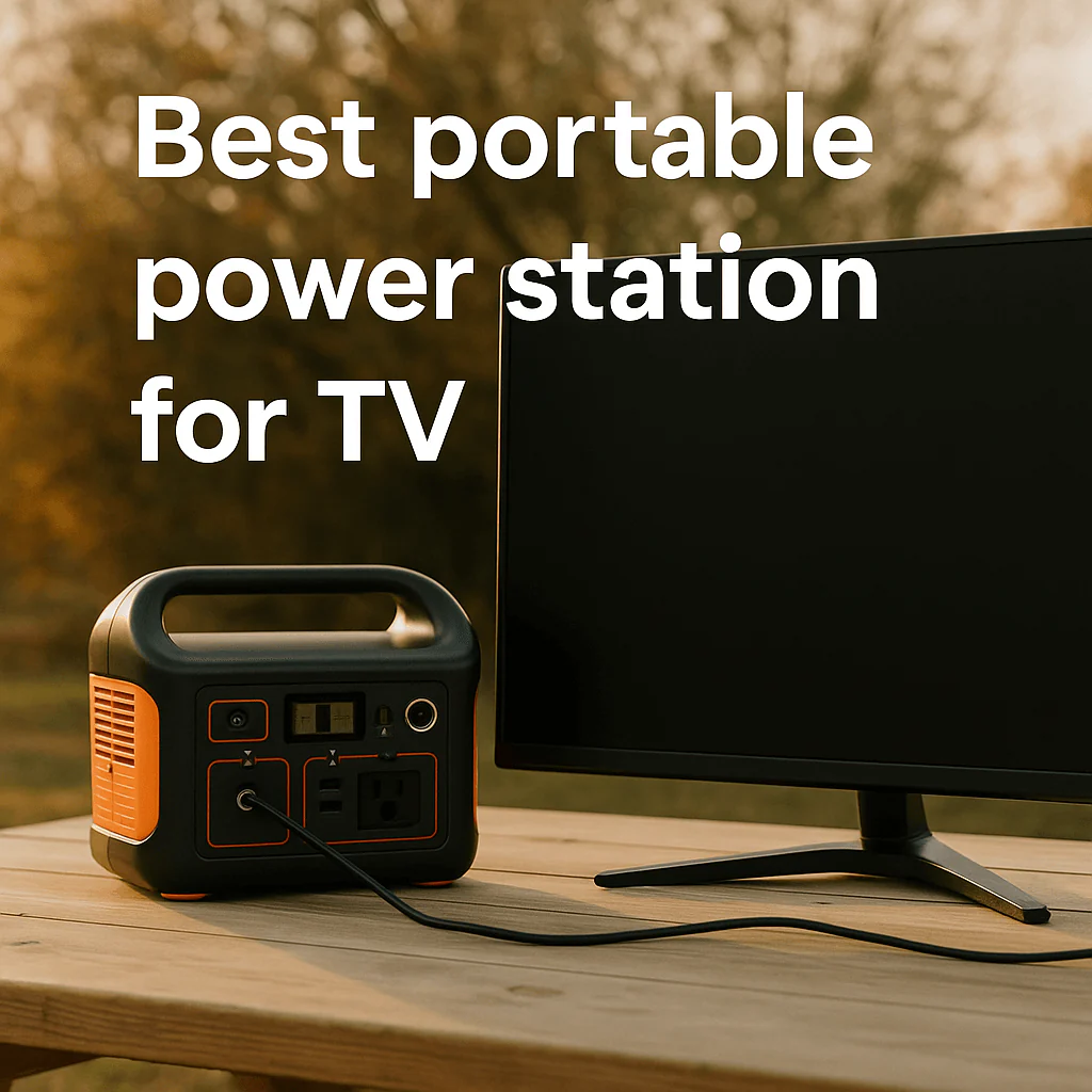 How Long Will a 500W Power Station Run a TV? (Real Math & Examples)
